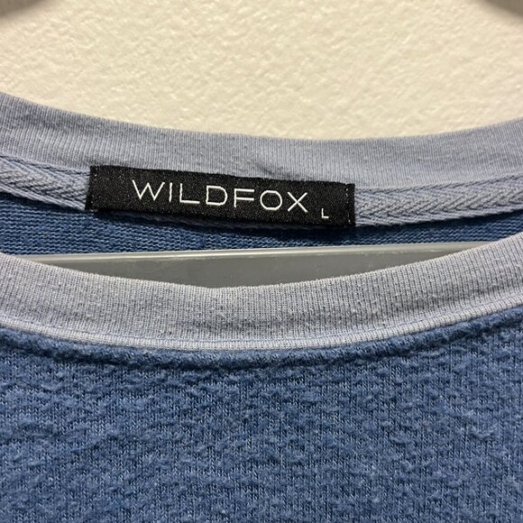 Wildfox Women's Graphic T-Shirt Blue Weekend, I Love You Size Large - Picture 4 of 5